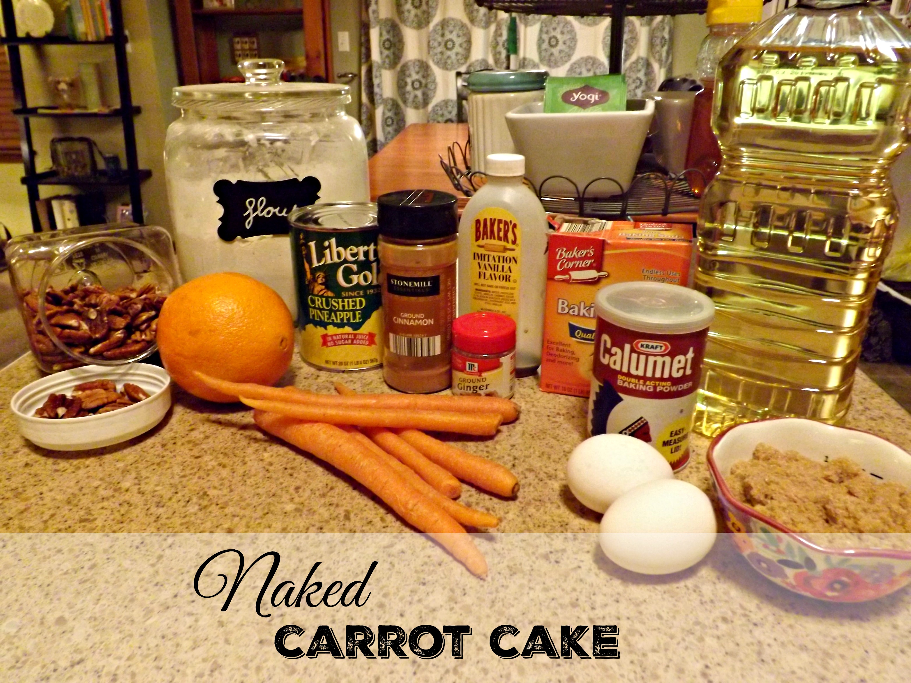 Naked Carrot Cake